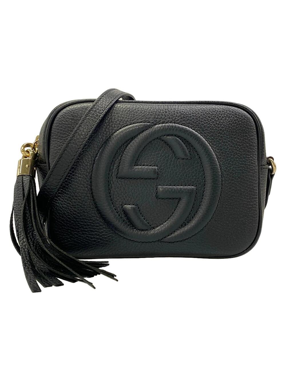 Gucci Soho Black Leather Shoulder Bag #363170G14B